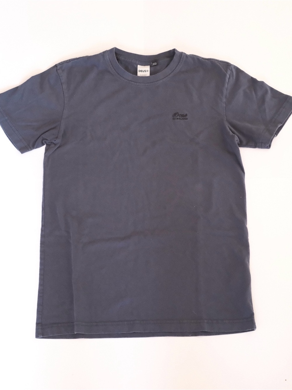Deus Ex Machina Navy Tee Shirt - Size Extra Small XS